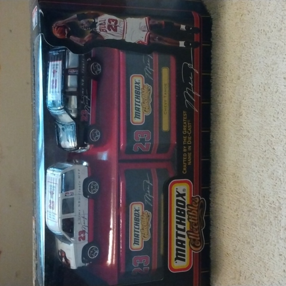 Vintage matchbox collectibles NBA cars| Michael Jordan